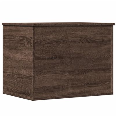 vidaXL Boîte de rangement chêne marron 60x42x46 cm bois d'ingénierie