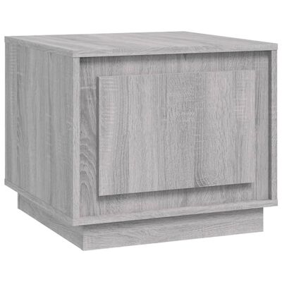 vidaXL Table basse sonoma gris 51x50x44 cm bois d'ingénierie