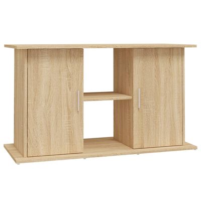 vidaXL Support d'aquarium chêne sonoma 101x41x58 cm bois d'ingénierie