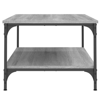 vidaXL Table basse sonoma gris 100x55x40 cm bois d'ingénierie