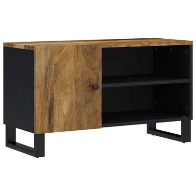 vidaXL Meuble TV 80x33x46 cm bois de manguier et d'ingénierie