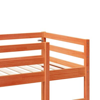 vidaXL Cadre de lit superposé sans matelas 75x190cm bois de pin massif