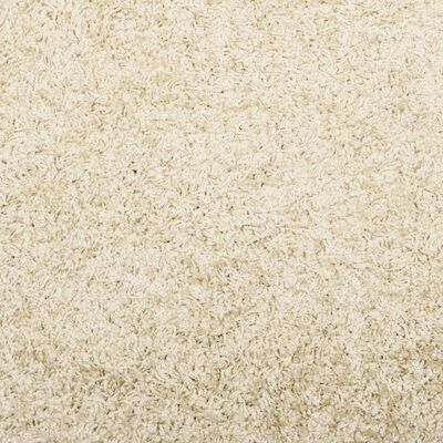 vidaXL Tapis shaggy PAMPLONA poils longs moderne doré Ø 200 cm