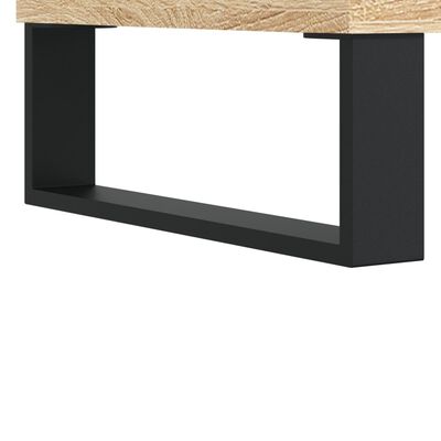 vidaXL Meuble TV Chêne sonoma 160x35x55 cm Bois d'ingénierie