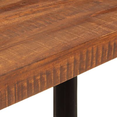 vidaXL Table à dîner marron miel 120x60x76 cm bois de manguier massif