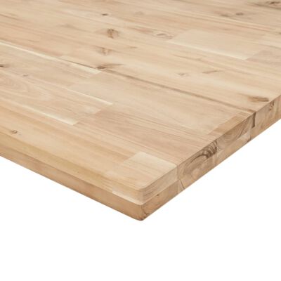 vidaXL Établi 140x60x83 cm bois massif d'acacia rectangulaire