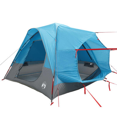 vidaXL Tente de voiture 4 personnes bleu imperméable