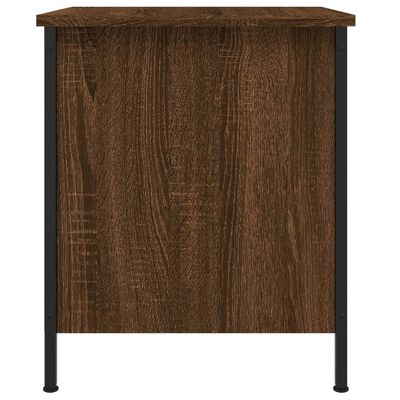 vidaXL Table de chevet chêne marron 40x42x50 cm bois d'ingénierie