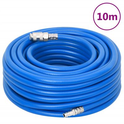 vidaXL Tuyau d'air bleu 0,6" 10 m PVC