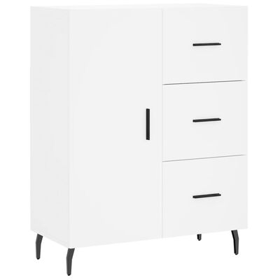 vidaXL Buffet blanc 69,5x34x90 cm bois d'ingénierie