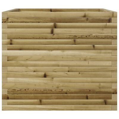 vidaXL Jardinière 80x80x68,5 cm bois de pin imprégné