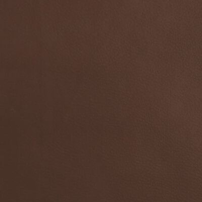 vidaXL Repose-pied Marron 45x29,5x35 cm Similicuir