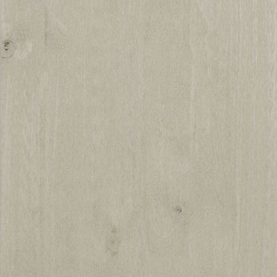 vidaXL Dessus de buffet HAMAR Blanc 85x35x100 cm Bois de pin massif