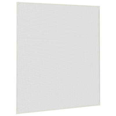 vidaXL Moustiquaire magnétique pour fenêtres blanc 120x140 cm