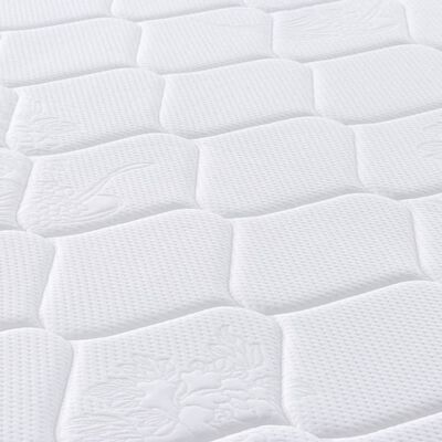 vidaXL Matelas à ressorts ensachés dureté moyenne 80x200 cm