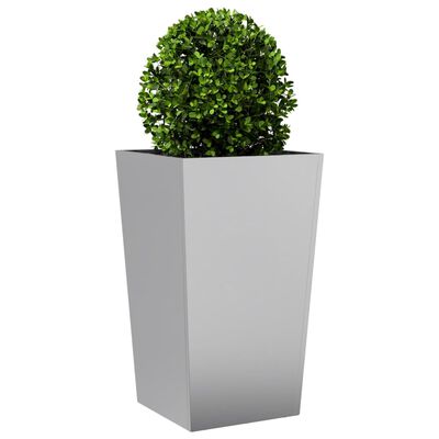 vidaXL Jardinières 2 pcs 45x45x75 cm acier galvanisé