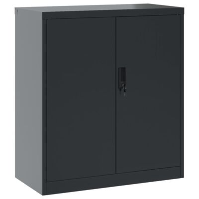 vidaXL Classeur anthracite 79x40x90 cm acier