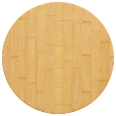 vidaXL Dessus de table Ø30x1,5 cm bambou