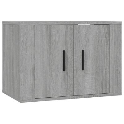 vidaXL Ensemble de meubles TV 4 pcs Sonoma gris Bois d'ingénierie