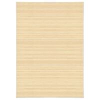 vidaXL Tapis en bambou 120x180 cm Naturel