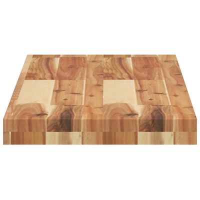 vidaXL Étagères flottantes 3 pcs 80x30x4 cm acacia massif à l'huile