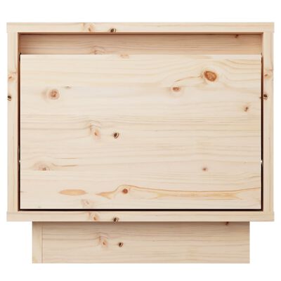 vidaXL Tables de chevet 2 pcs 35x34x32 cm Bois de pin solide