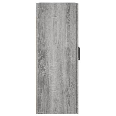 vidaXL Armoires murales 2 pcs sonoma gris bois d'ingénierie