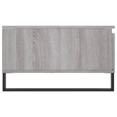 vidaXL Table basse sonoma gris 90x60x35 cm bois d'ingénierie