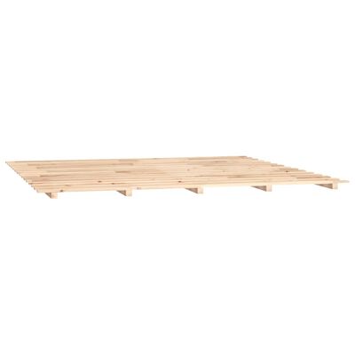 vidaXL Cadre de lit 200x200 cm bois de pin massif