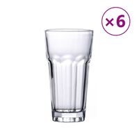 vidaXL Verres à bière 6 pcs 310 ml