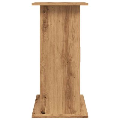 vidaXL Support d'aquarium chêne artisanal 81x36x73 cm bois ingénierie