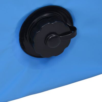 VIDAXL Piscine pliable pour chiens Bleu 160x30 cm PVC pas cher 