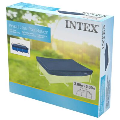 Intex Couverture rectangulaire pour piscine 300x200 cm 28038