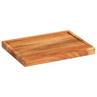 vidaXL Planche à découper 43x32x3,5 cm bois d'acacia massif