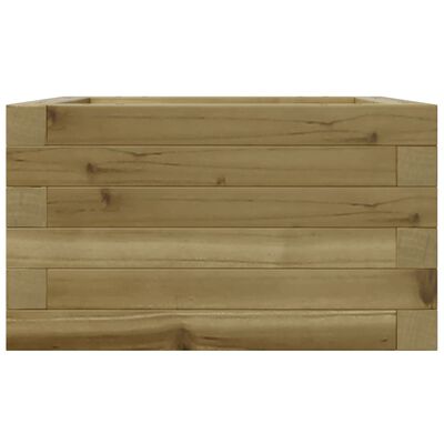 vidaXL Jardinière 40x40x23 cm bois de pin imprégné