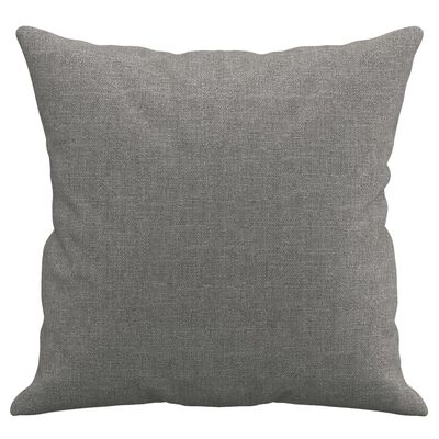 vidaXL Coussins décoratifs lot de 2 Gris foncé 40x40 cm Tissu