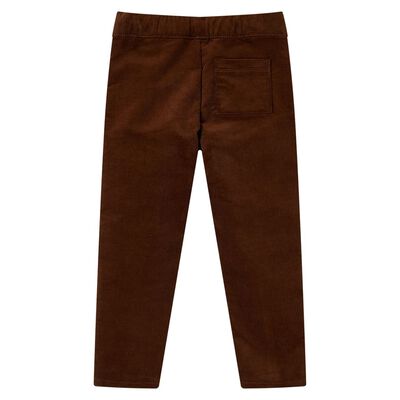 Pantalons pour enfants cognac 140