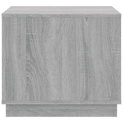 vidaXL Table basse sonoma gris 51x50x44 cm bois d'ingénierie