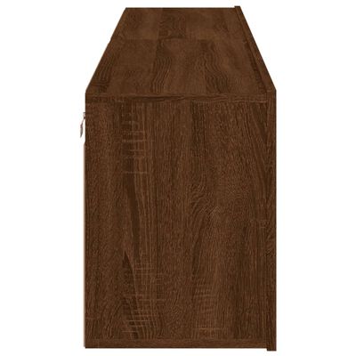 vidaXL Meubles TV muraux 2 pcs chêne marron 80x30x41 cm