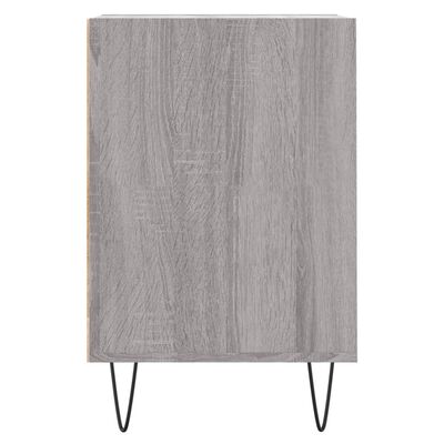 vidaXL Meuble TV Sonoma gris 100x35x55 cm Bois d'ingénierie