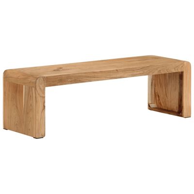 vidaXL Meuble TV 110x33x33 cm bois d'acacia massif