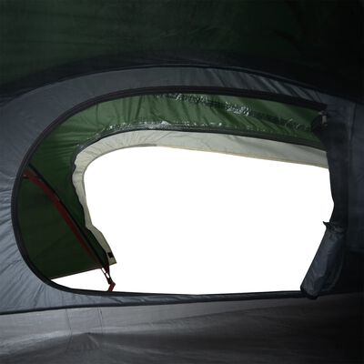 vidaXL Tente de camping à dôme 1 personne vert imperméable