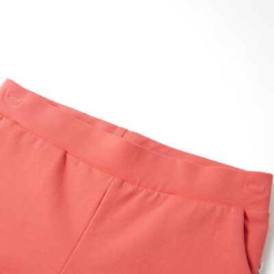 Pantalon à jambes larges pour enfants corail 104