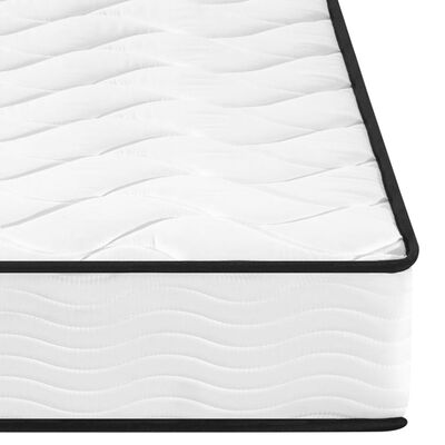 vidaXL Matelas à ressorts bonnell moyen 140x190 cm