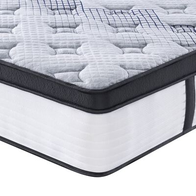 vidaXL Matelas à ressorts ensachés moyen plus 80x200 cm