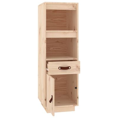 vidaXL Buffet haut 34x40x108,5 cm Bois massif de pin