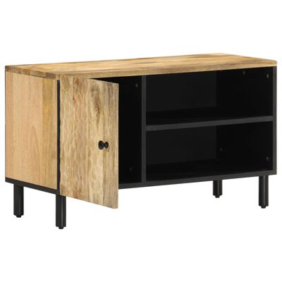 vidaXL Meuble TV 80x31x46 cm bois massif de manguier