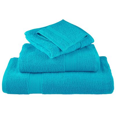 vidaXL Ensemble de serviettes de qualité supérieure SOLUND 6 pcs