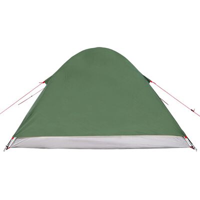 vidaXL Tente de camping à dôme 3 personne vert imperméable