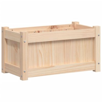 vidaXL Jardinière d'extérieur 60x31x31 cm bois de pin massif